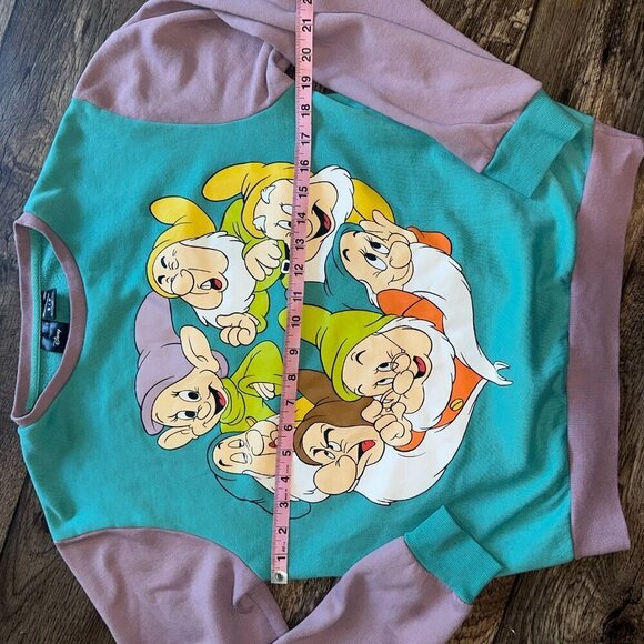Cakeworthy Seven Dwarves Crewneck Adult Sweatshirt Vintage 90s Small - Picture 12 of 14